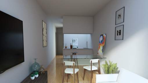 New development in the district of Chamberí New development in the district of Chamberí